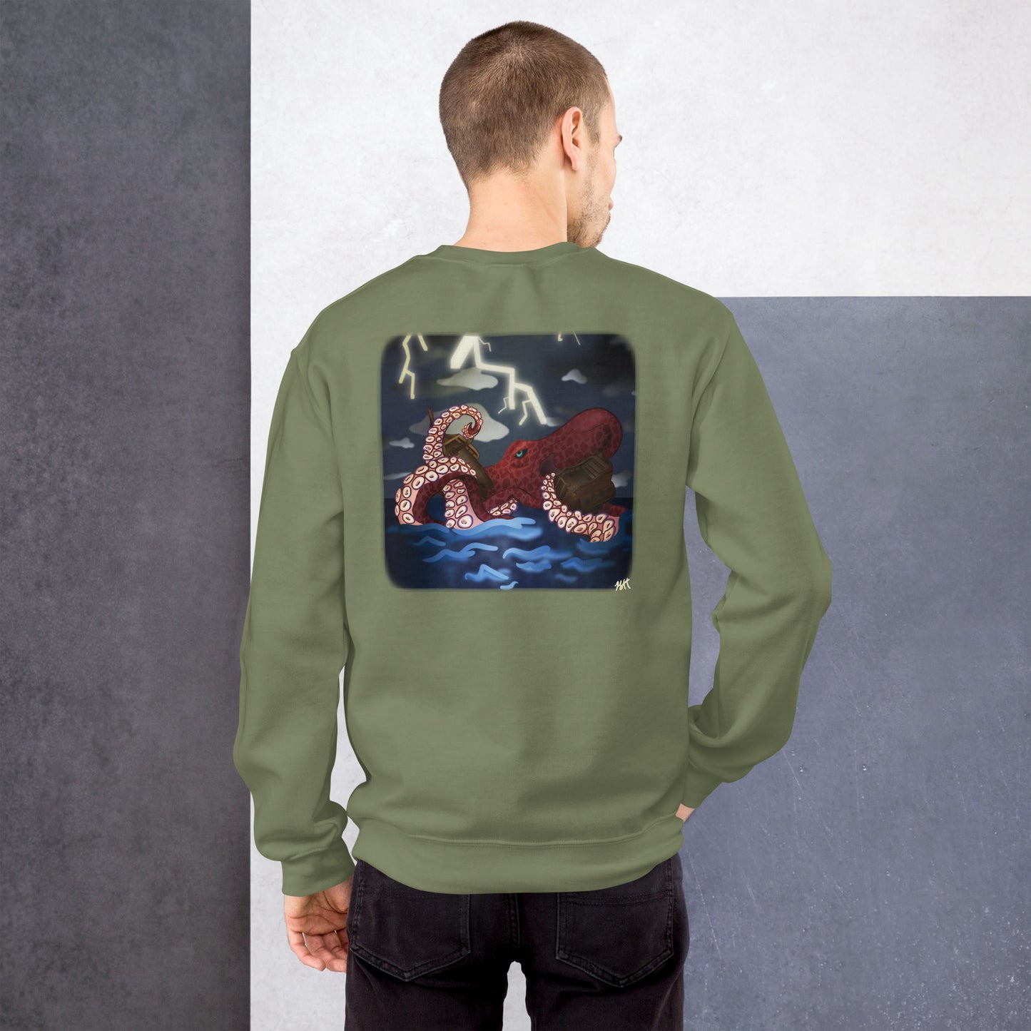 Leviathan's Embrace Crewneck