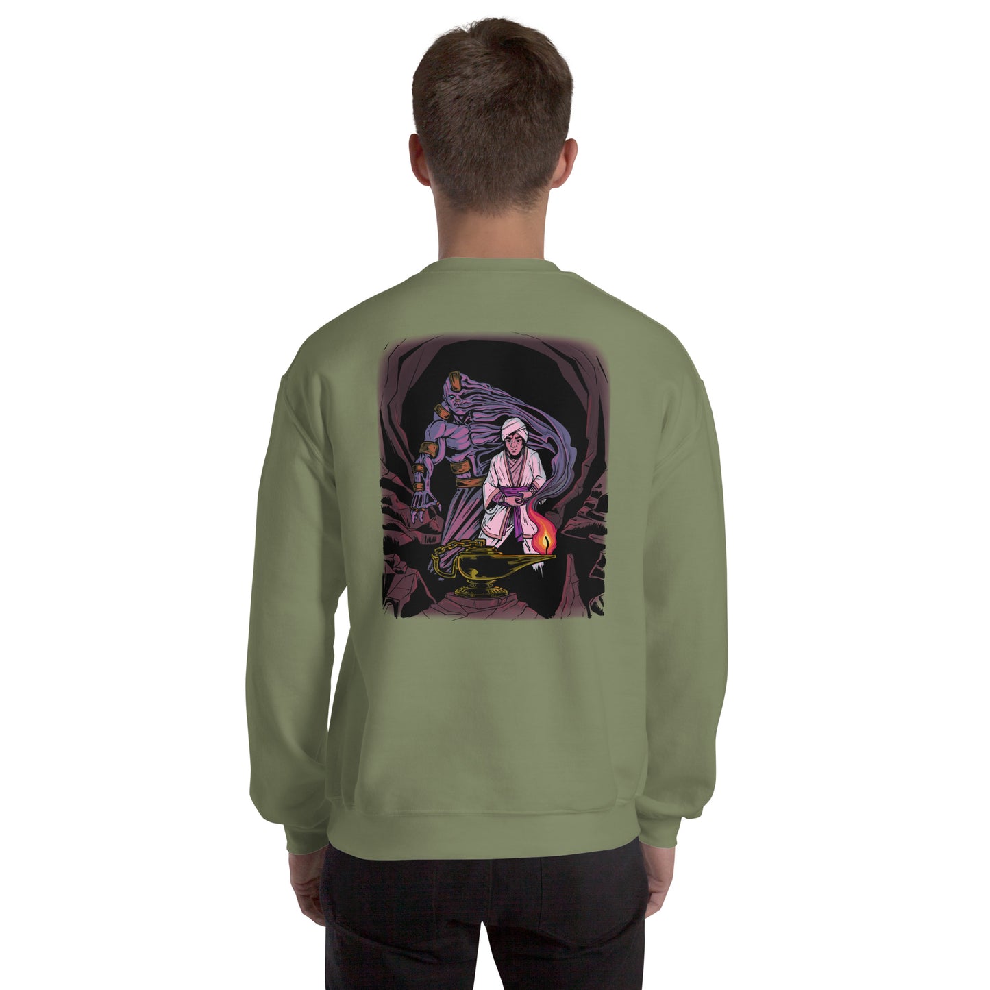 Aladdin and the Wonderful Lamp Crewneck