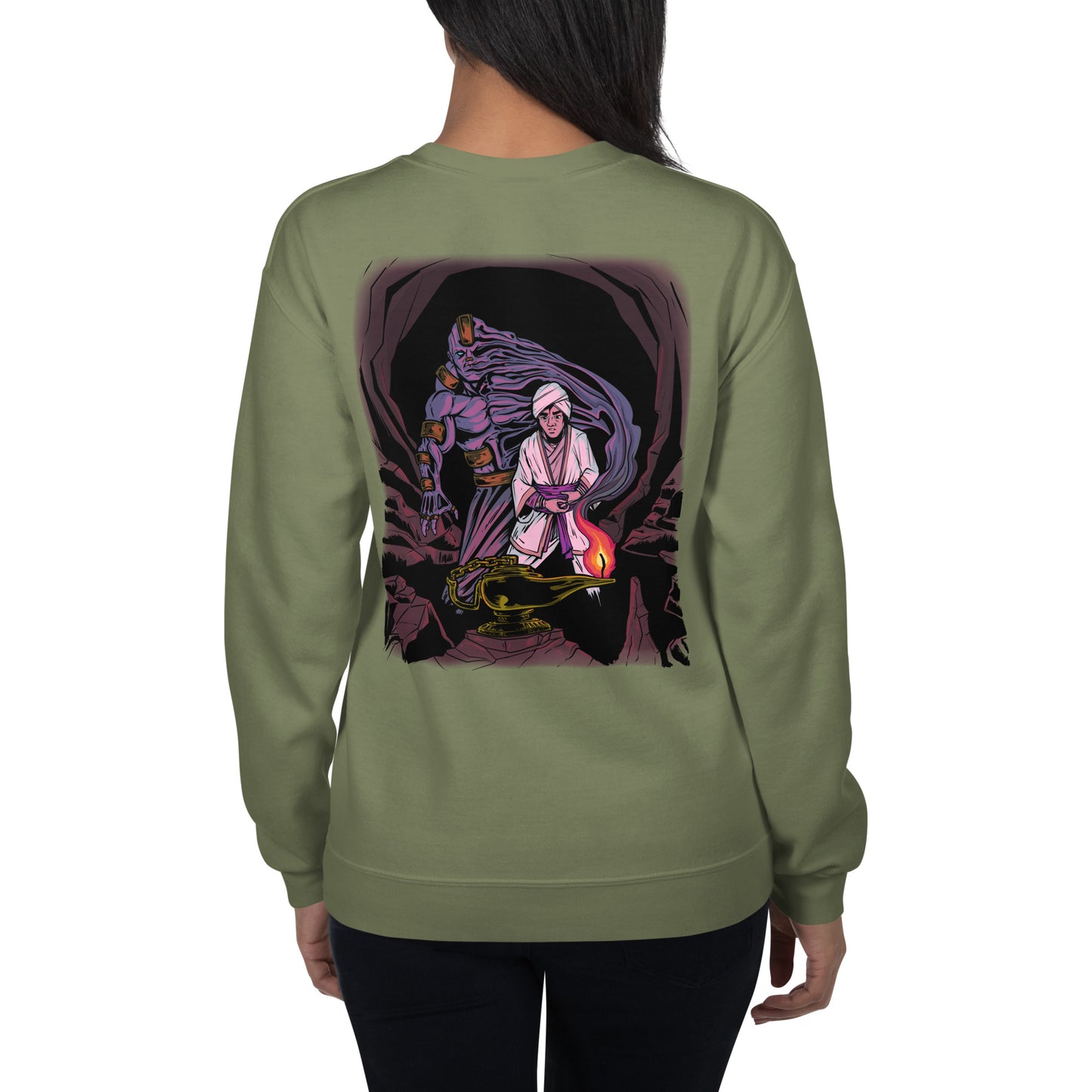 Aladdin and the Wonderful Lamp Crewneck