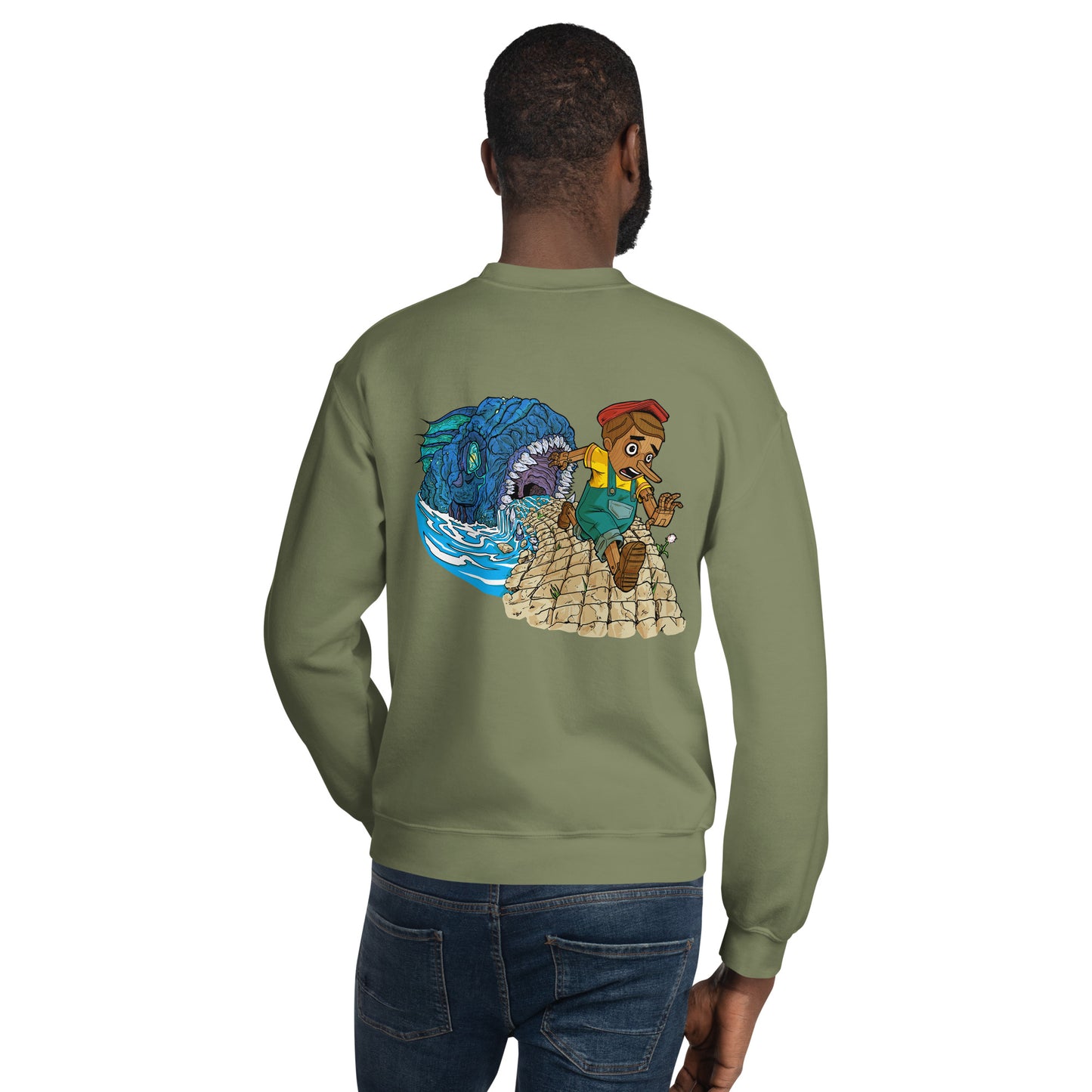 Adventures of Pinocchio Crewneck