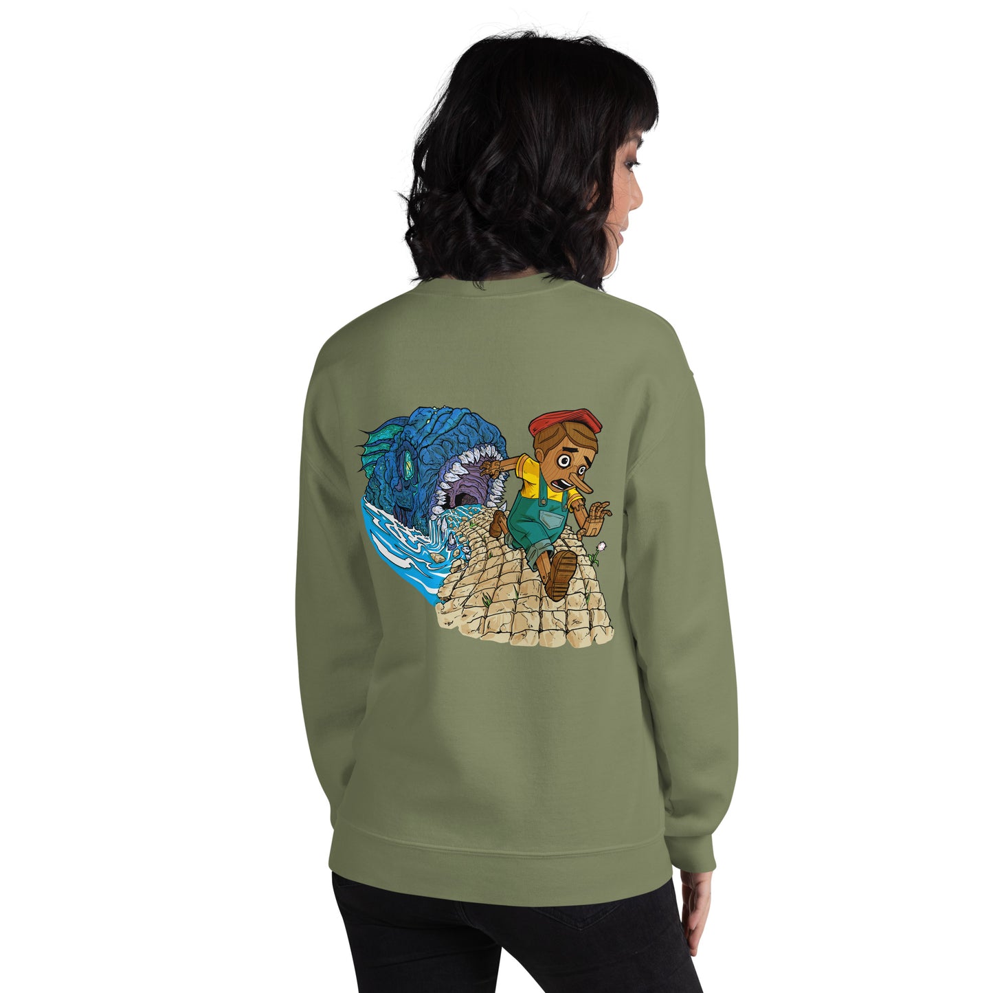Adventures of Pinocchio Crewneck