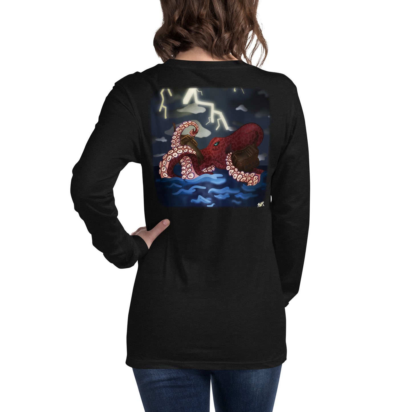 Leviathan's Embrace Long Sleeve Tee