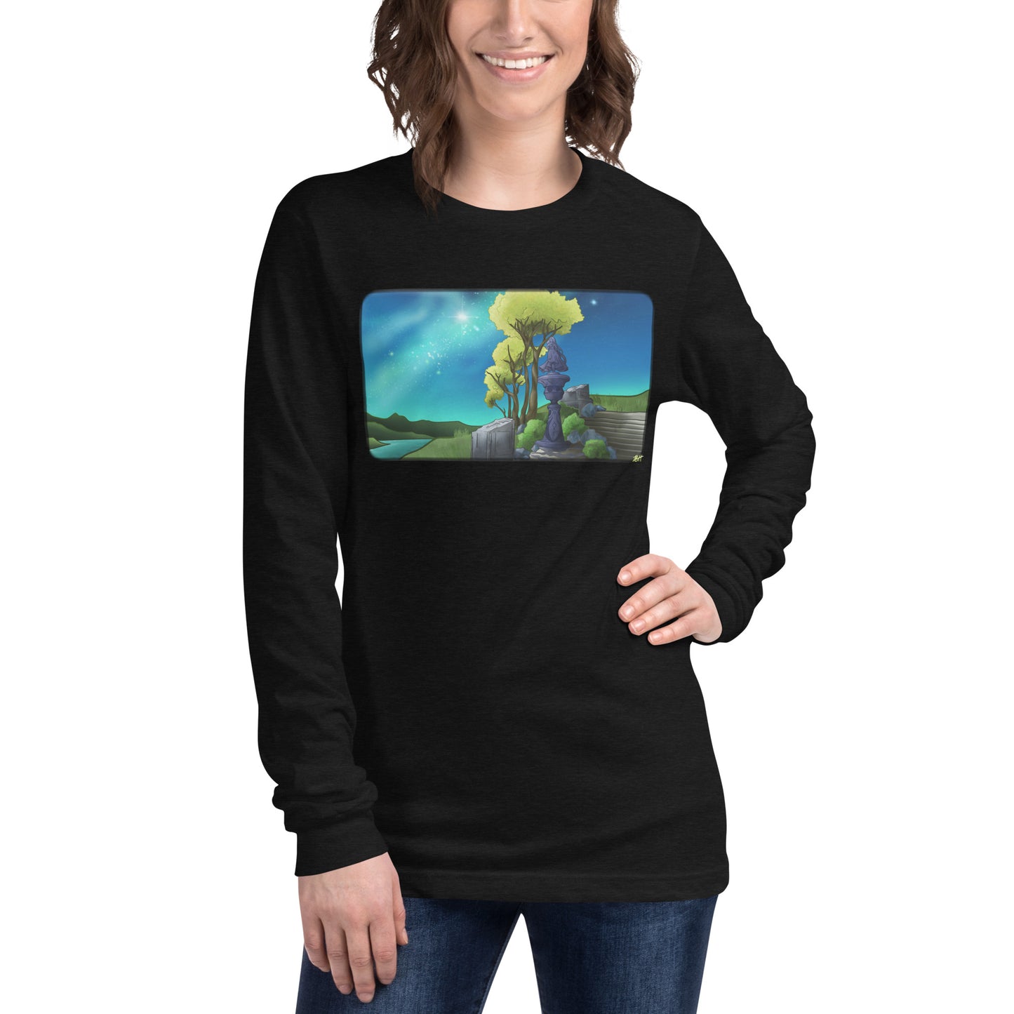 Ruins of the Moonlit Majesty Long Sleeve Tee