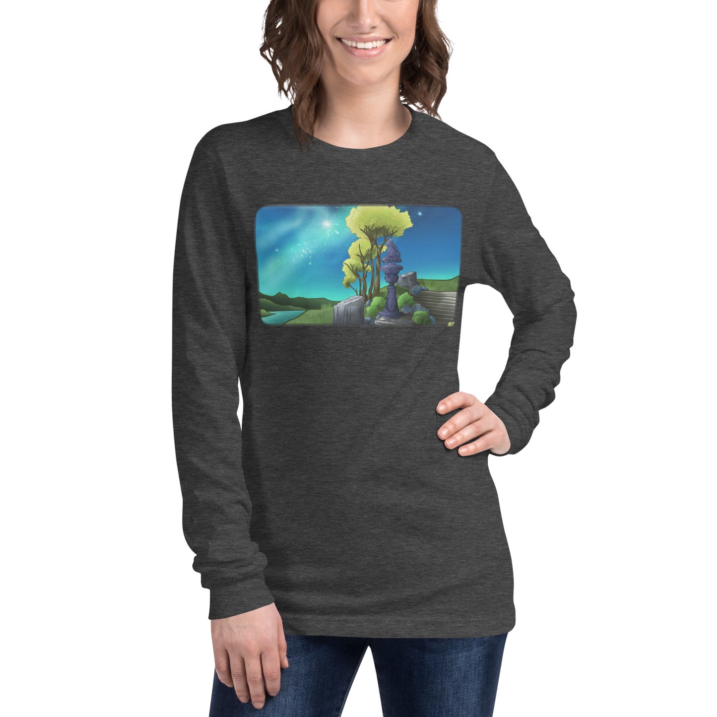 Ruins of the Moonlit Majesty Long Sleeve Tee