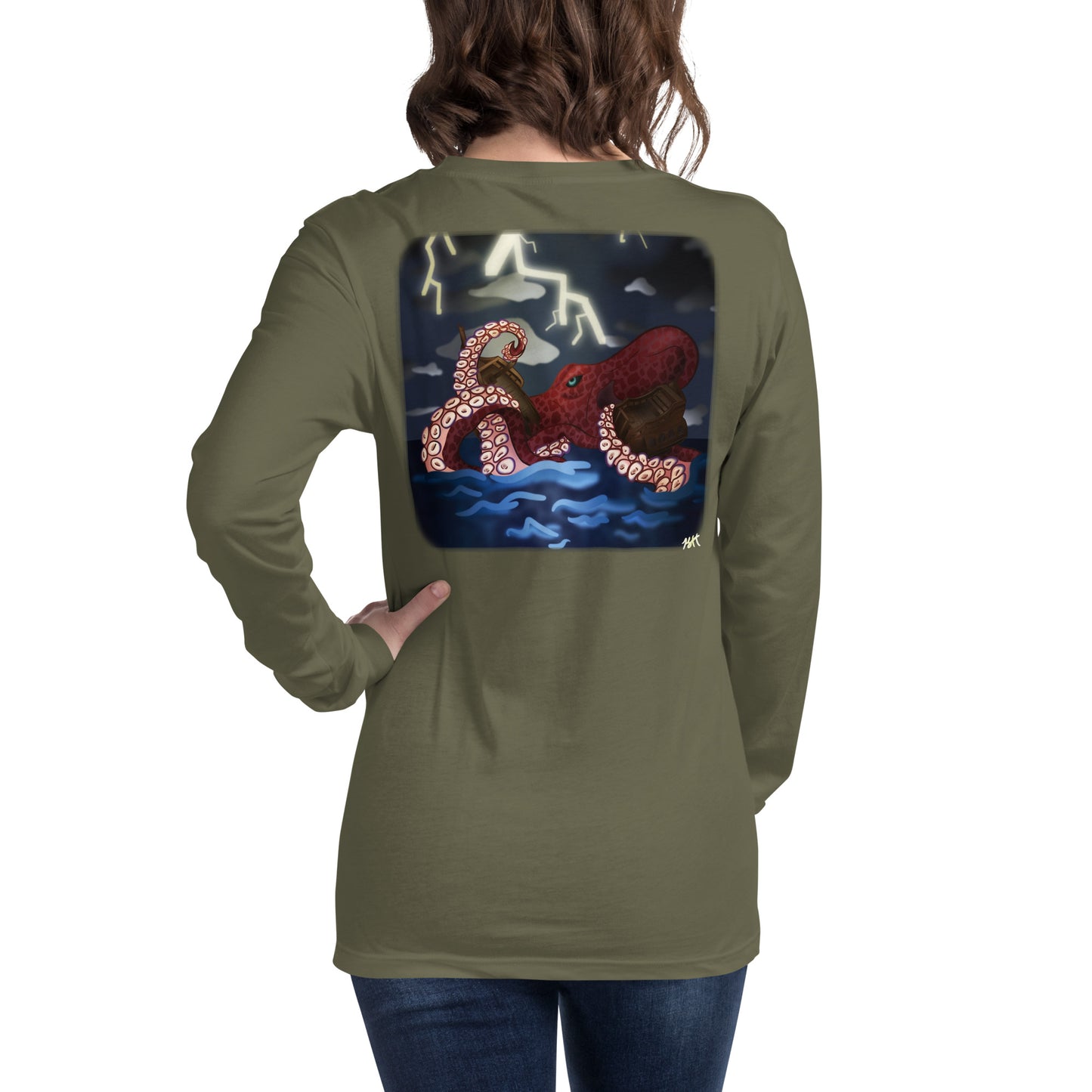 Leviathan's Embrace Long Sleeve Tee