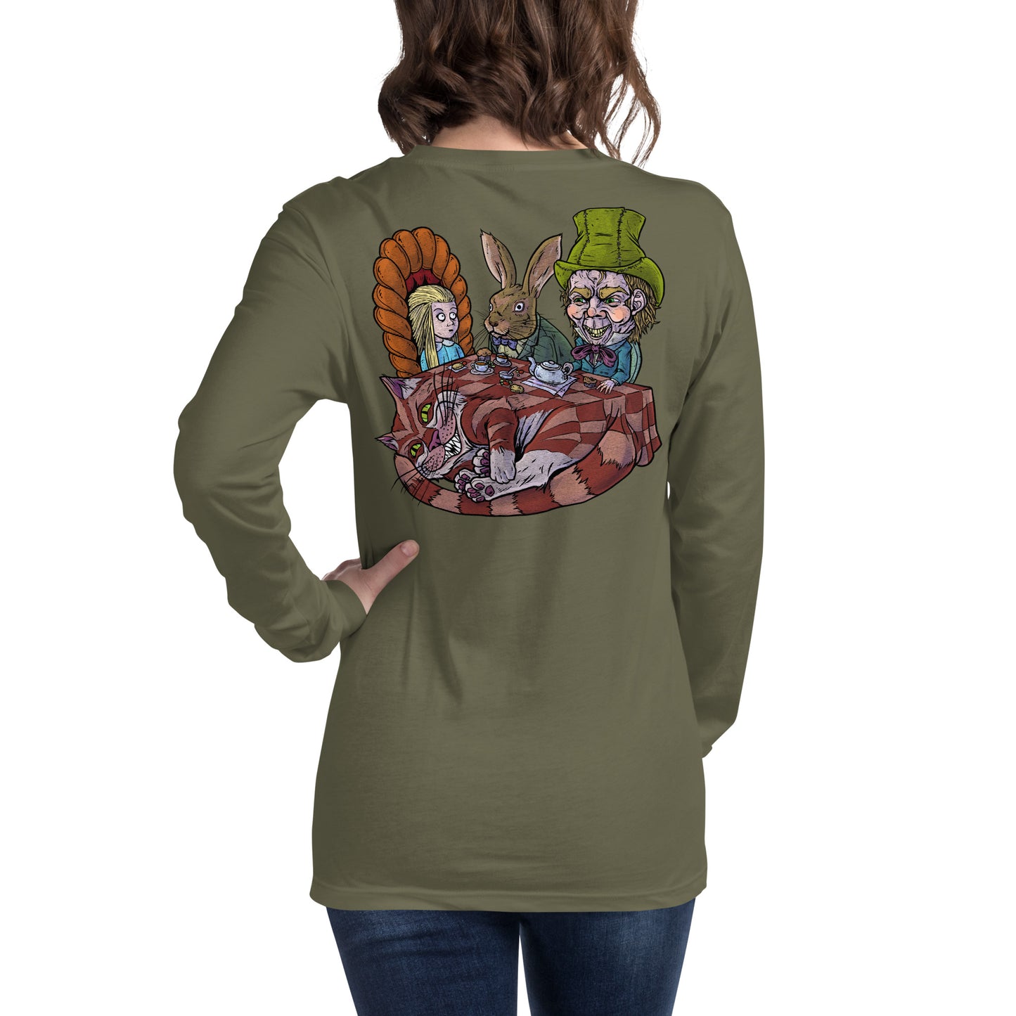 Alices Adventures in Wonderland Long Sleeve Tee