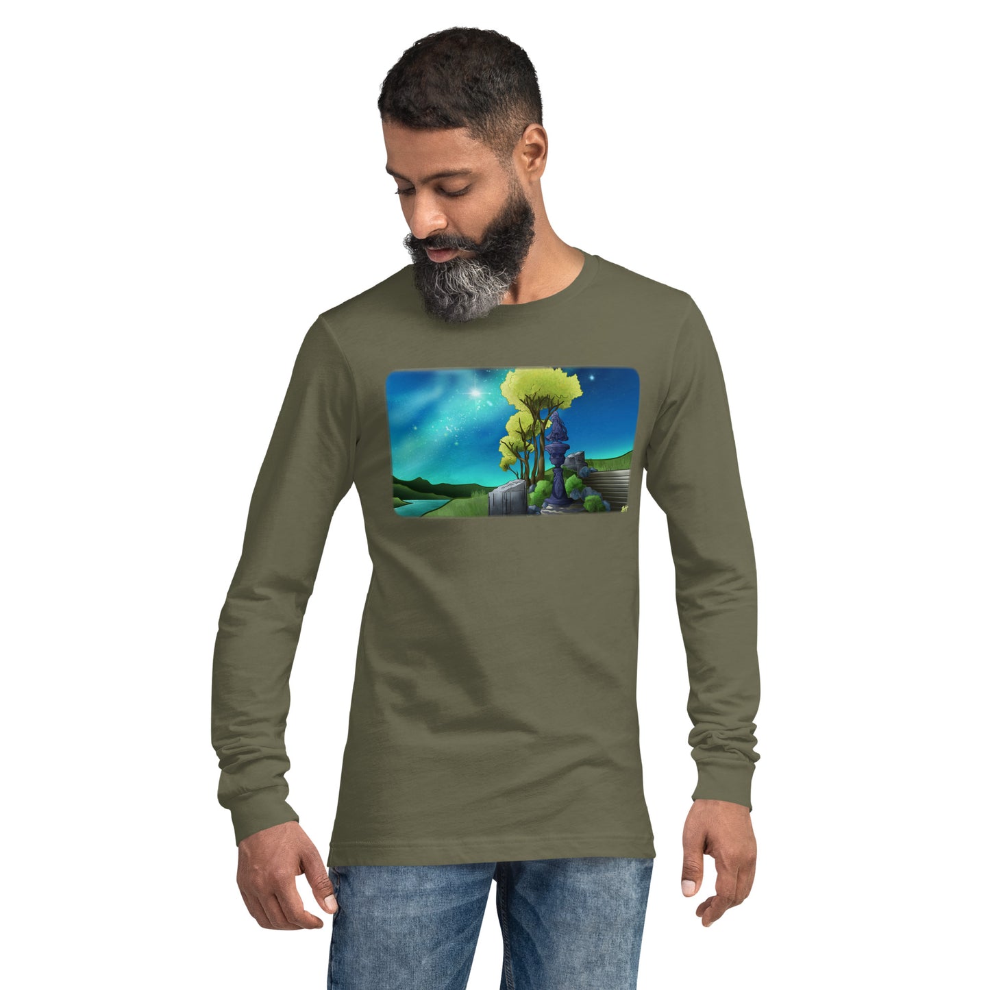 Ruins of the Moonlit Majesty Long Sleeve Tee