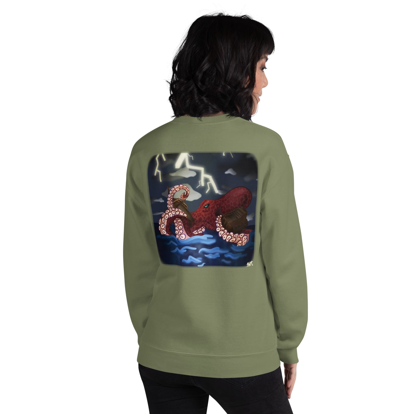 Leviathan's Embrace Crewneck