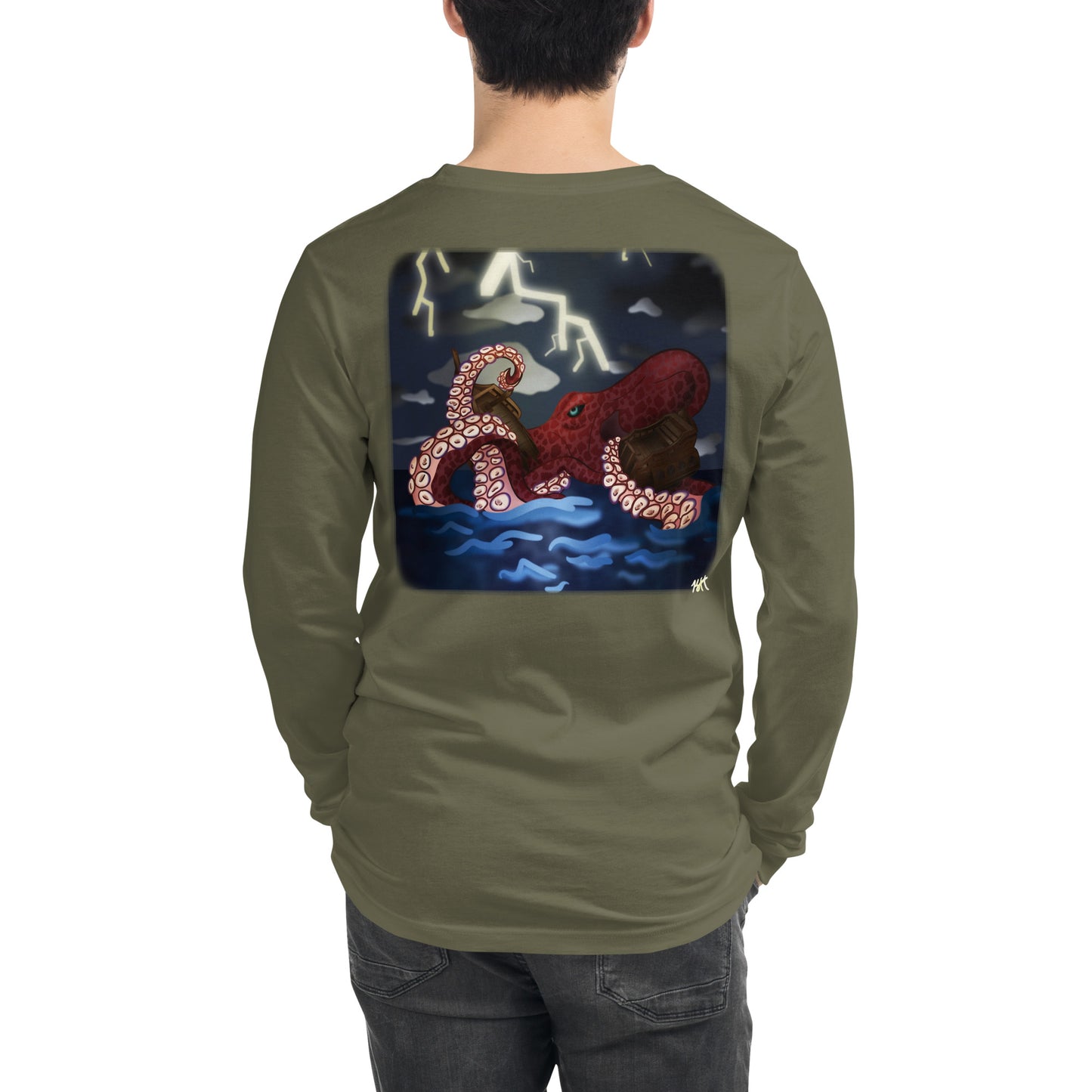 Leviathan's Embrace Long Sleeve Tee