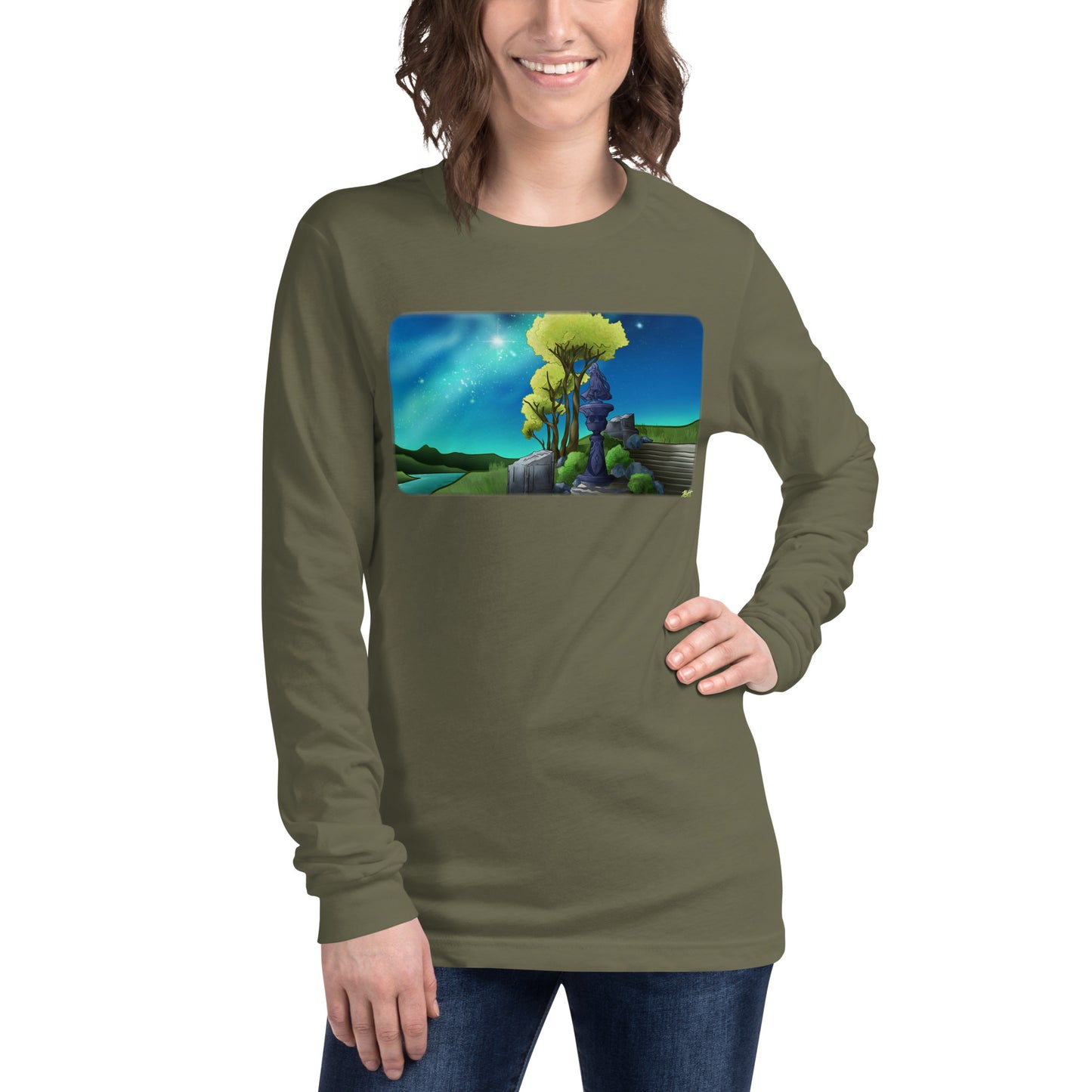 Ruins of the Moonlit Majesty Long Sleeve Tee